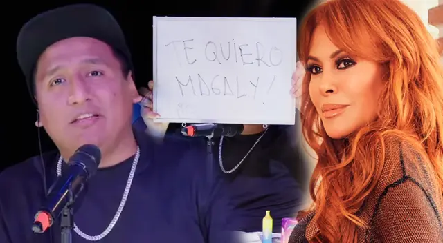 Jorge Luna le aclara sus palabras a Magaly Medina.