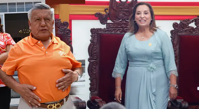 Dina Boluarte sorprendió a César Acuña con inesperado comentario en La Libertad. Dina Boluarte sorprendió a César Acuña con inesperado comentario en La Libertad.