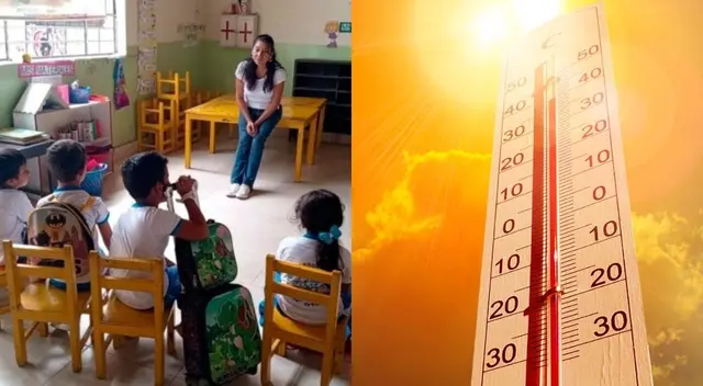 Las altas temperaturas que vienen afectando a Lima y otras regiones podrían perjudicar el inicio del Año Escolar 2024.