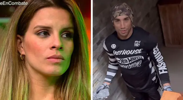 Alejandra Baigorria preocupada por nuevo deporte que practica Said Palao.