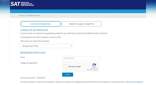 Aprende a verificar si tienes una multa de tránsito o papeleta en el SAT
