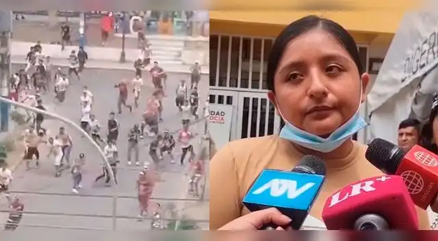 Madre de familia asegura que su hijo herido en balacera estuvo en una cabina de Internet.