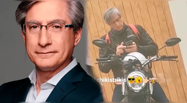 Federico Salazar se luce con motazo en las calles de Lima Federico Salazar se luce con motazo en las calles de Lima