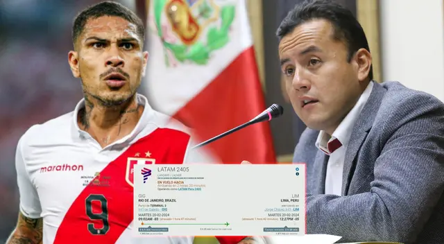 Paolo Guerrero estaría llegando en un vuelo económico al Perú para reunirse con la UCV.