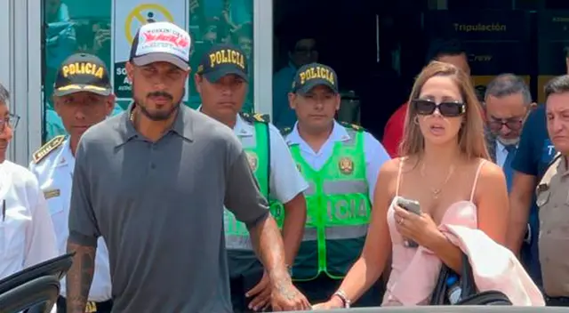 Paolo Guerrero y Ana Paula Consorte ya se encuentran en Lima. Paolo Guerrero y Ana Paula Consorte ya se encuentran en Lima.