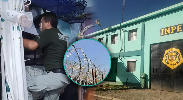 Preso quiso escapar de penal arequipeño, pero casi pierde la vida en el intento.