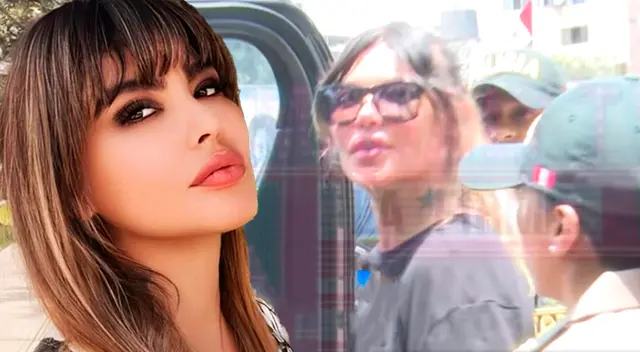 Angie Jibaja vuelve a protagonizar escándalo en calles de Lima y termina en la comisaría Angie Jibaja vuelve a protagonizar escándalo en calles de Lima y termina en la comisaría