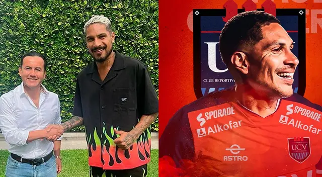 Llegaron a un acuerdo. Paolo Guerrero y Richard Acuña sellaron su reunión con esta fotografía.