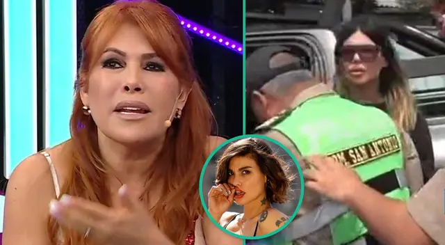 Magaly Medina sobre la reaparición de Angie Jibaja. Magaly Medina sobre la reaparición de Angie Jibaja.