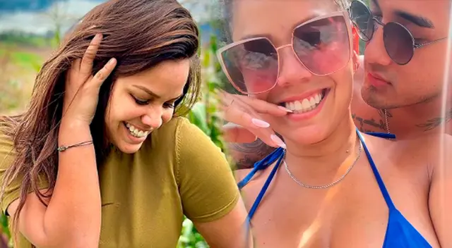 Andrea San Martín grita su amor a los cuatro vientos. Andrea San Martín grita su amor a los cuatro vientos.