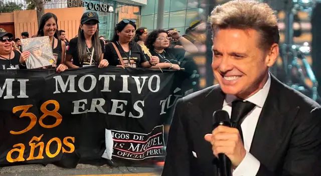 Fans llegan al hotel donde se hospeda Luis Miguel.