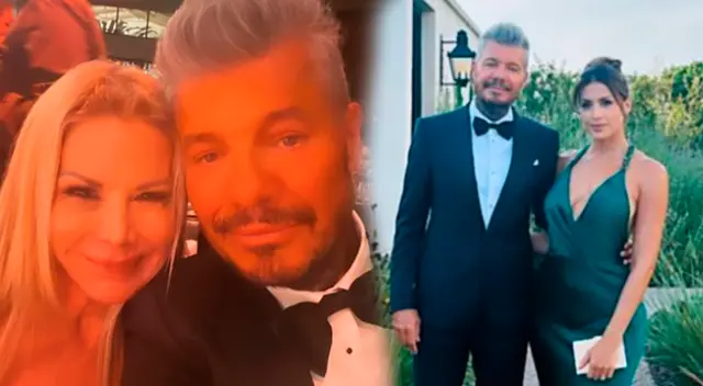 Marcelo Tinelli y su exesposa se reencuentran en boda de su hija.