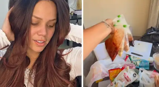 Andrea San Martín y su alucinante estrategia en la cocina. Andrea San Martín y su alucinante estrategia en la cocina.