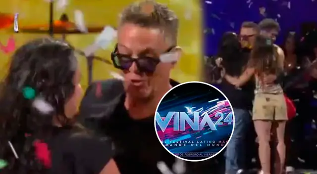 Alejandro Sanz se presenta en Viña del Mar 2024.