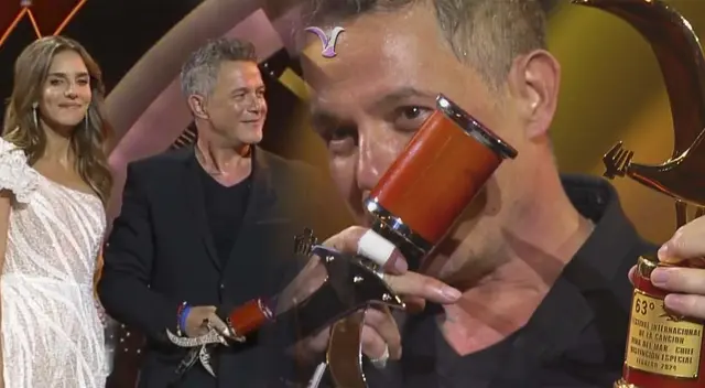 Alejandro Sanz recibió gaviota de oro en Viña del Mar.