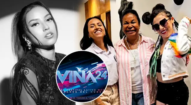 Lita Pezo a puertas de cantar en Viña del Mar y con el apoyo de Eva Ayllón.