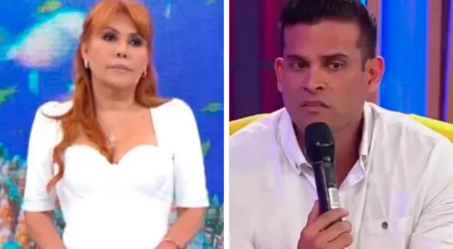 Magaly Medina hunde a Christian Domínguez por entrevista con la Chola Chabuca. Magaly Medina hunde a Christian Domínguez por entrevista con la Chola Chabuca.
