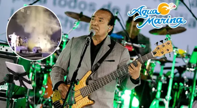 Concierto de Agua Marina en Chilca sufrió un incendio.