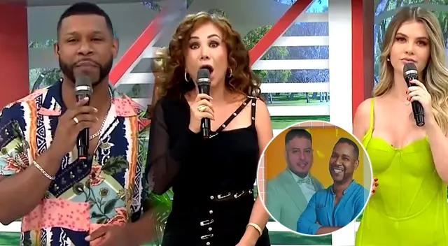 Giselo se enojó porque el programa América Hoy no respetó la privacidad de su mánager. Giselo se enojó porque el programa América Hoy no respetó la privacidad de su mánager.