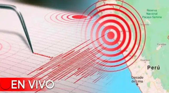 Conoce EN VIVO los movimientos sísmicos que ocurren en el Perú.