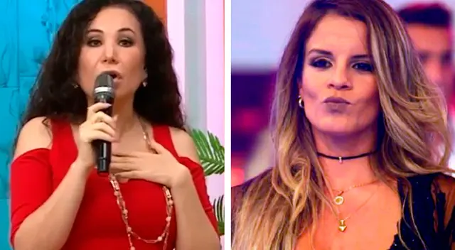 Janet Barboza ENOJADÍSIMA con Alejandra Baigorria por críticas a América Hoy