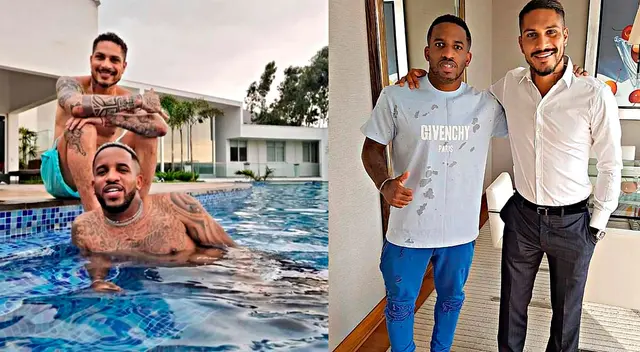 Paolo Guerrero y Jefferson Farfán estrenaron la mansión en Trujillo.