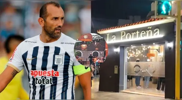 Hernán Barcos descarta desalojo del local de su negocio 'La Porteña'.