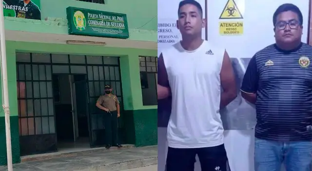 Policías fueron identificados como Pedro Nole Alburqueque y Jaime García Saldaña.