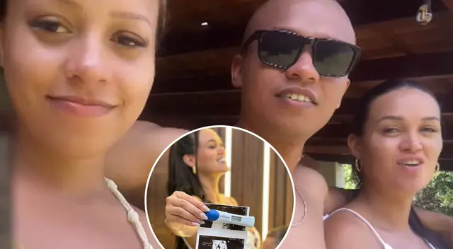 Angie Arizaga: Así reaccionaron sus hermanos Evelyn y Luis Arizaga por su embarazo.