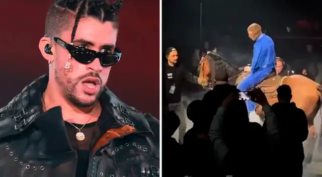 Bad Bunny fue acusado de maltrato animal por impensable acto en concierto