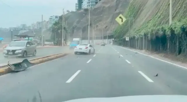El conductor no midió la velocidad y casi termina de la peor manera.