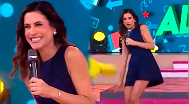 María Pía Copello pasa percance en 'Mande quien mande'. María Pía Copello pasa percance en 'Mande quien mande'.