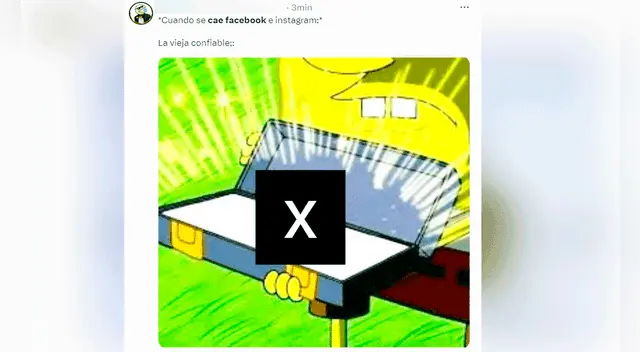 Usuarios no tardaron en crear sus divertidos memes ante la caída de Meta.
