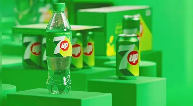 7UP® se refresca.
