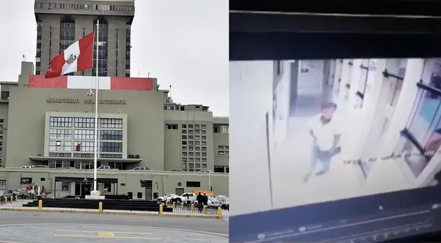La sede central del Ministerio del Interior, encargado de la seguridad del país. Hoy ocurrió un robo en su interior.