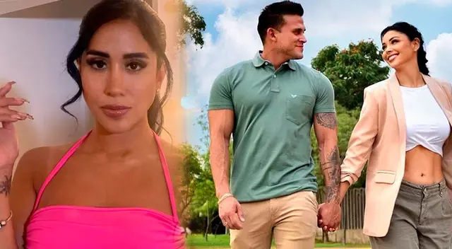 Melissa Paredes se muestra muy feliz junto a Anthony Aranda. Melissa Paredes se muestra muy feliz junto a Anthony Aranda.