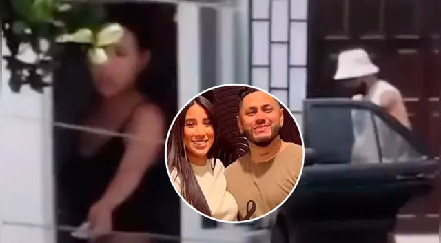 Samahara Lobatón y Bryan Torres un día después de escándalo en la calle.