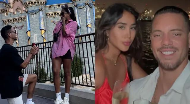 Anthony Aranda y Melisa Paredes se comprometieron en Disney. Anthony Aranda y Melisa Paredes se comprometieron en Disney.