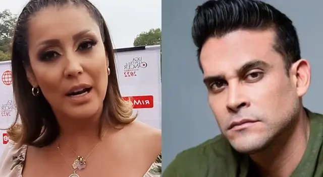 Karla Tarazona descartó estar en saliditas con Christian Domínguez.