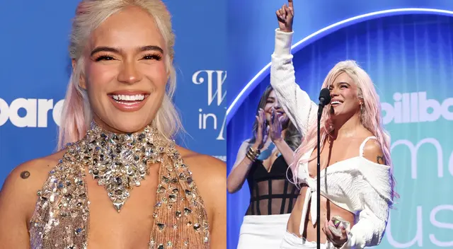 Karol G fue premiada como la Mujer del Año en los Billboard 2024.
