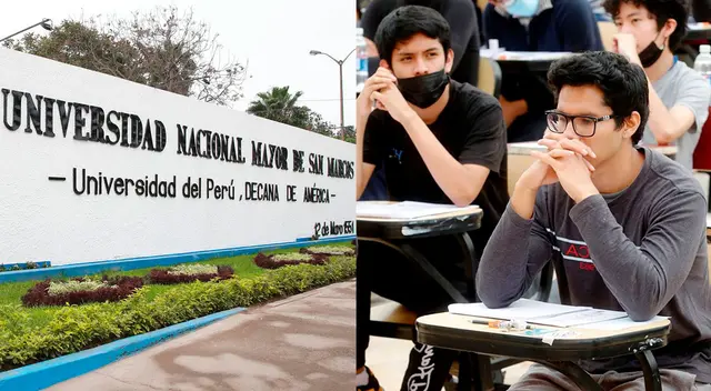 Examen de admisión de hoy es correspondientes a las áreas 'D' y 'E' de la San Marcos.