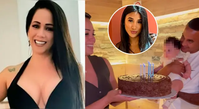 Samahara Lobatón muestra como Melissa Klug le celebra el cumpleaños a Jesús Barco.