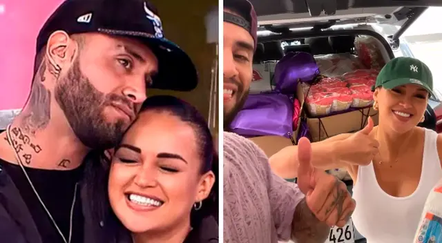 Angie Arizaga y Jota Benz conmueven al brindar ayudar en medio de su embarazo Angie Arizaga y Jota Benz conmueven al brindar ayudar en medio de su embarazo