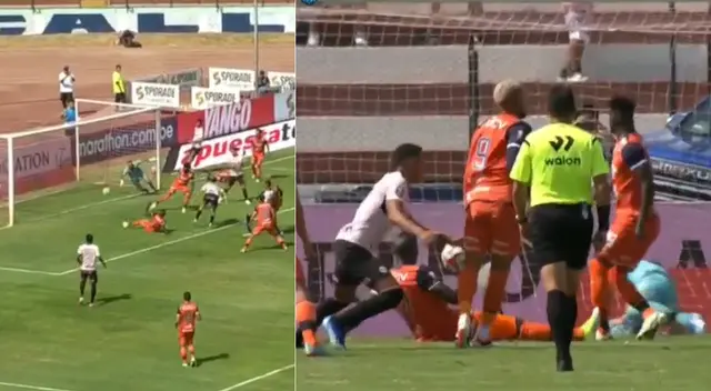 César Vallejo recibió el primer gol de Sport Boys en los primeros minutos del partido por la Liga 1. César Vallejo recibió el primer gol de Sport Boys en los primeros minutos del partido por la Liga 1.