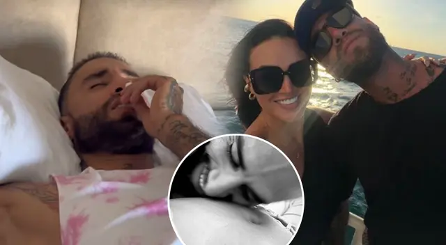 Jota Benz habría revelado el sexo de su bebé con Angie Arizaga.