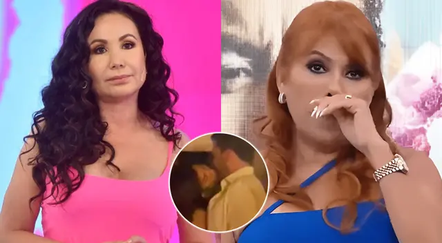 Janet Barboza cuestionó a Magaly Medina tras ampay de su reportera. Janet Barboza cuestionó a Magaly Medina tras ampay de su reportera.