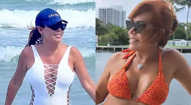 Magaly Medina luce su cuerpo de INFARTO en bikini.