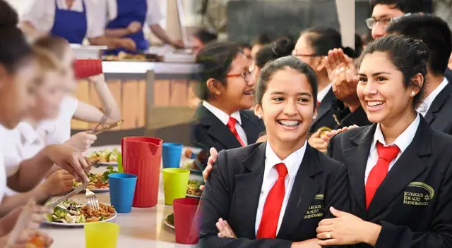Colegio peruano brinda desayuno, almuerzo y cena a sus estudiantes sin pagar un sol.