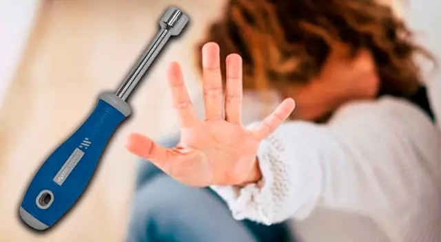 Mujer es agredida por su pareja con un desarmador en su partes íntimas con un desarmador.