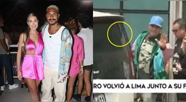 Paolo Guerrero llegó a Lima de la mano de Ana Paula Consorte y sus hijos para sumarse a los entrenamientos de la Selección Peruana.